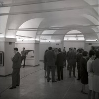 Mostra di Mauro Reggiani presso la Sala della cultura, 28 maggio 1967, Archivio Botti e Pincelli, Fondazione fotografia - Fondazione Modena Arti Visive
