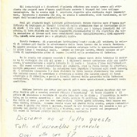 Volantino del Movimento studentesco, 3 febbraio 1969, Archivio Istituto storico di Modena