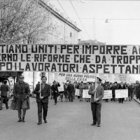 Manifestazione dei lavoratori, Archivio Istituto storico di Modena