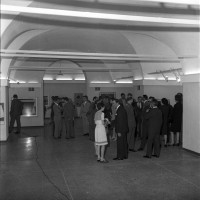 Mostra di Mauro Reggiani presso la Sala della cultura, 28 maggio 1967, Archivio Botti e Pincelli, Fondazione fotografia - Fondazione Modena Arti Visive