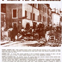 Manifesto di Lotta continua per la morte di Mariano Lupo, 26 agosto 1972. Archivio Centro studi movimenti.